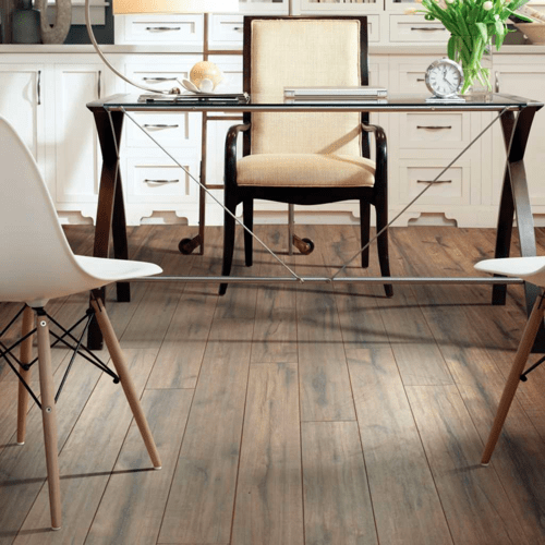 Laminate floors in office | Carpetland USA