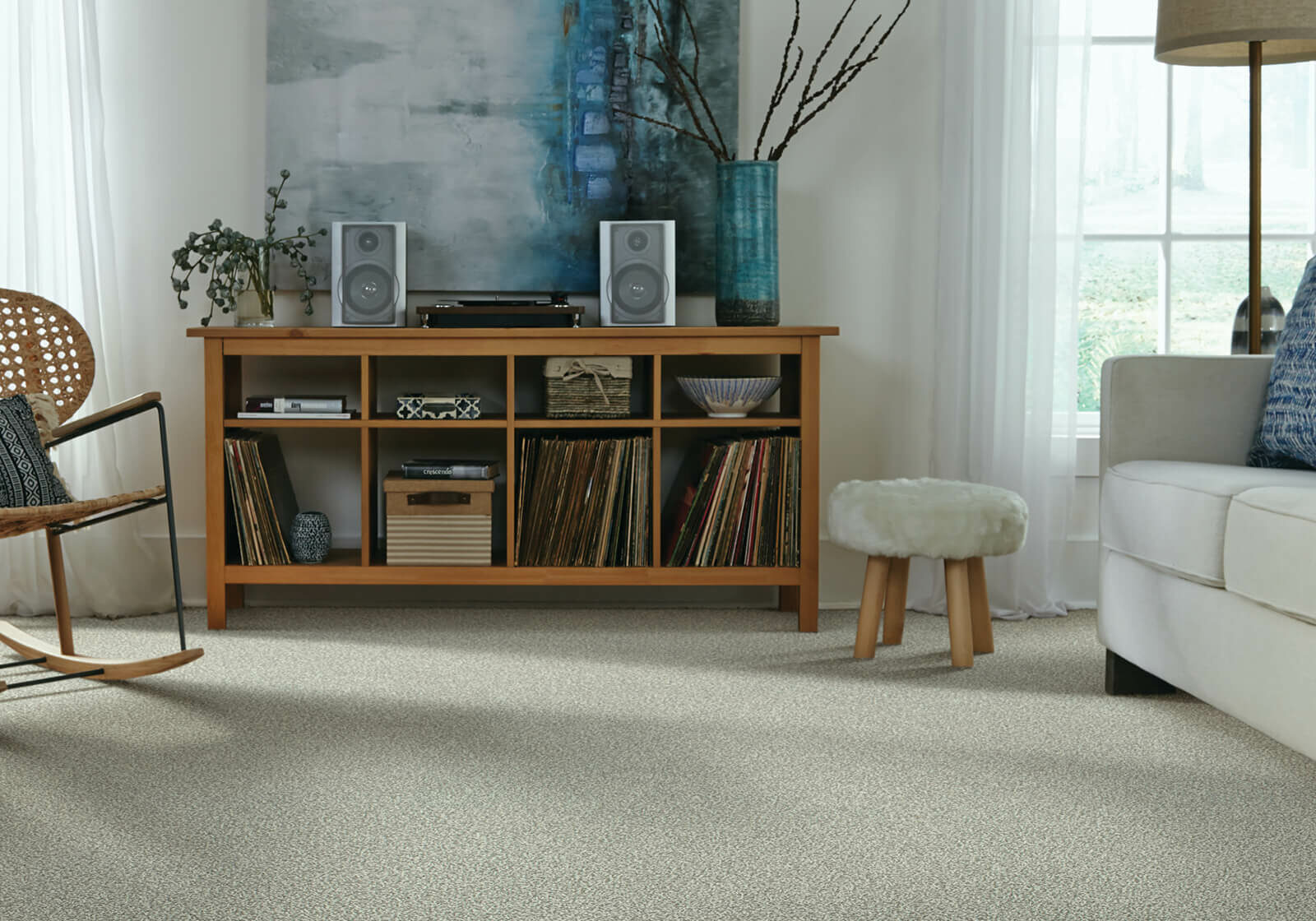Carpet in a living room | Carpetland USA