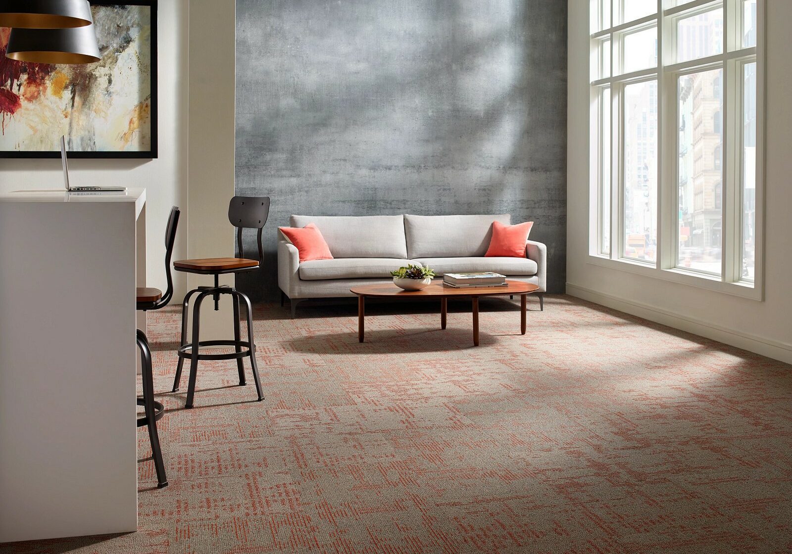 Carpeting in a living room | Carpetland USA